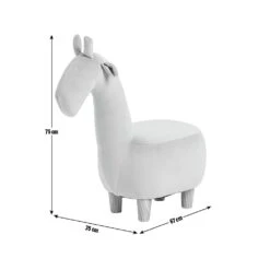 Habitat George Kids Giraffe Animal Stool - Yellow 10 Habitat George Kids Giraffe Animal Stool - Yellow -Home Furnishings Store 9489512 R E001