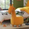 Habitat George Kids Giraffe Animal Stool - Yellow -Home Furnishings Store 9489512 R Z001C