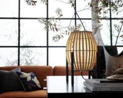 Habitat Aoki Bamboo Table Lamp -Home Furnishings Store 9495166 R Z002C