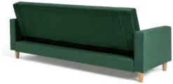 Habitat Brooks Clic Clac Storage Fabric Sofa Bed - Green 23 Habitat Brooks Clic Clac Storage Fabric Sofa Bed - Green -Home Furnishings Store 9504466 R Z007A