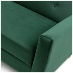Habitat Brooks Clic Clac Storage Fabric Sofa Bed - Green 25 Habitat Brooks Clic Clac Storage Fabric Sofa Bed - Green -Home Furnishings Store 9504466 R Z009A