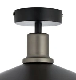 Habitat Pixie Flush To Ceiling Light - Black -Home Furnishings Store 9505623 R Z002A