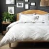 Habitat Stripe White & Grey Bedding Set - Single -Home Furnishings Store 9507937 R Z001A
