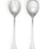 Habitat Evora 2 Piece Stainless Steel Satin Finish Servers -Home Furnishings Store 9511435 R Z001A