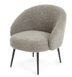 Habitat Ash Boucle Accent Chair - Grey 15 Habitat Ash Boucle Accent Chair - Grey -Home Furnishings Store 9515510 R Z002A