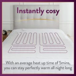 Slumberdown Perfectly Warm Luxury Electric Blanket-Double 25 Slumberdown Perfectly Warm Luxury Electric Blanket-Double -Home Furnishings Store 9519767 R Z008A