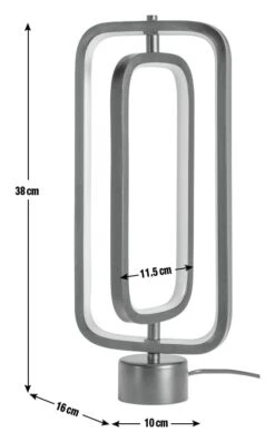 Habitat Sio Metal LED Table Lamp - Black -Home Furnishings Store 9520024 R E001