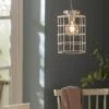 Habitat Cepheus Small Wire Shade - White -Home Furnishings Store 9521432 R Z001A