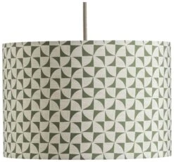 Habitat Cabin Retreat 30cm Block Shade - Green And White 9 Habitat Cabin Retreat 30cm Block Shade - Green And White -Home Furnishings Store 9523928 R Z001C