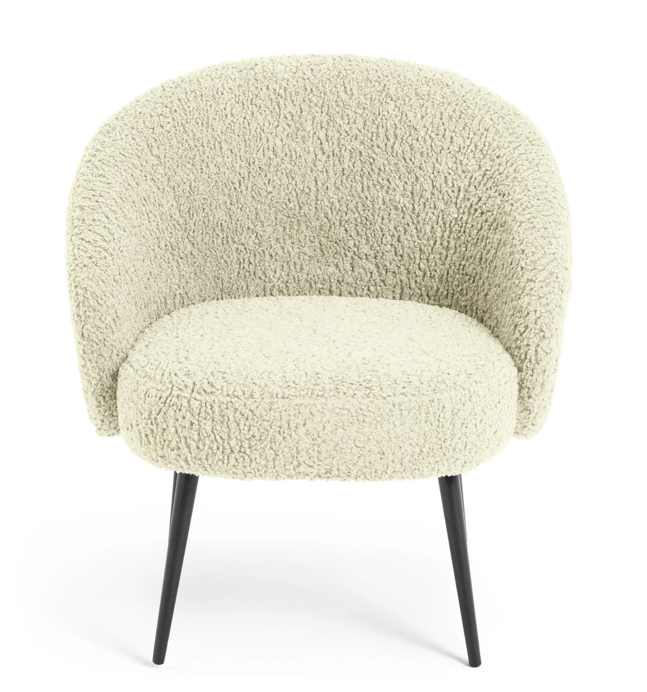 Habitat Ash Boucle Accent Chair - Cream 3 Habitat Ash Boucle Accent Chair - Cream