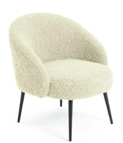 Habitat Ash Boucle Accent Chair - Cream 18 Habitat Ash Boucle Accent Chair - Cream -Home Furnishings Store 9525380 R Z004A
