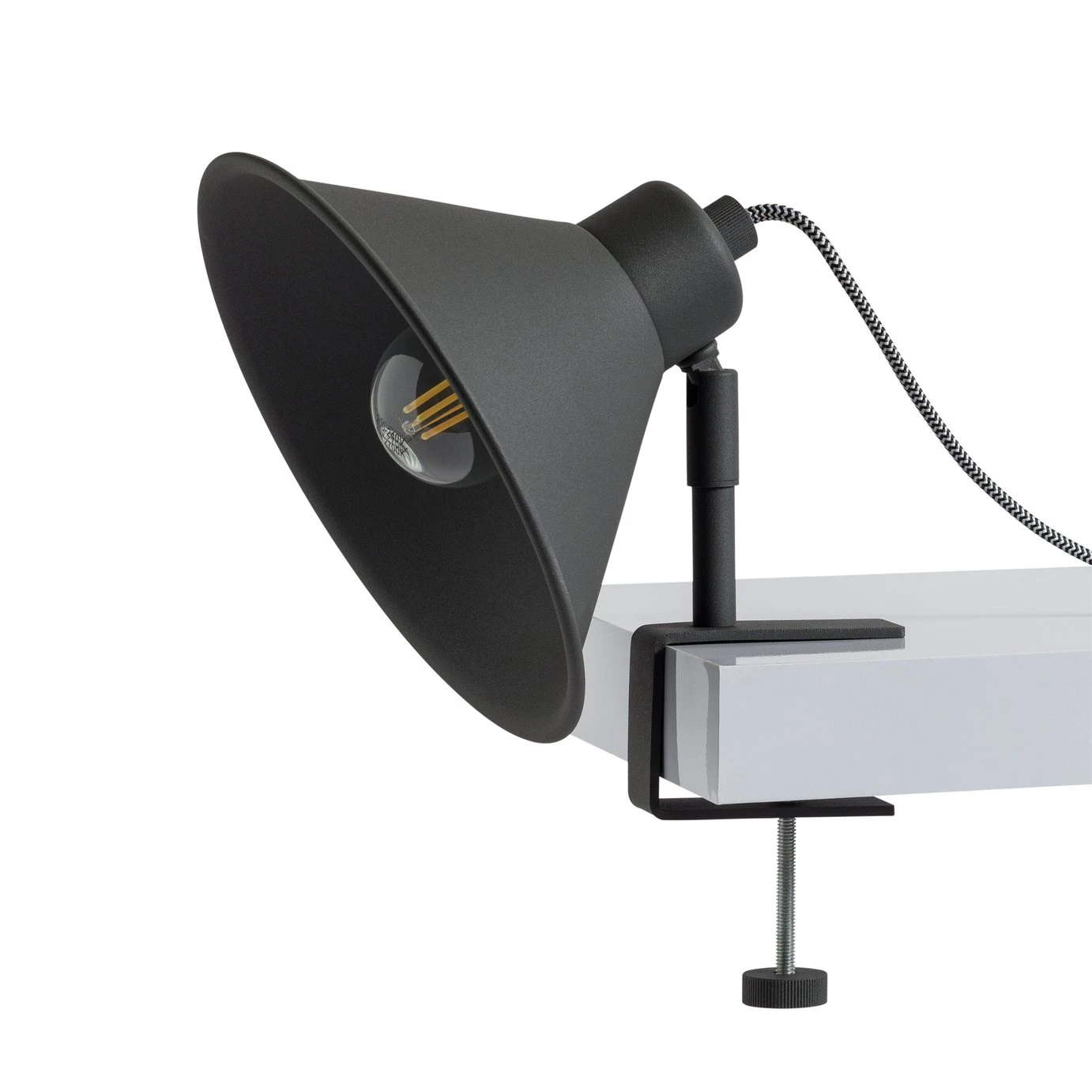 Habitat Loft Industrial Clamp Light - Charcoal 3 Habitat Loft Industrial Clamp Light - Charcoal