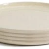 Habitat Evora 4 Piece Stoneware Dinner Plate - Natural -Home Furnishings Store 9529551 R Z001A