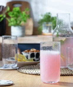 Habitat Bubble Set Of 4 Hi Ball Glasses -Home Furnishings Store 9532184 R Z001C