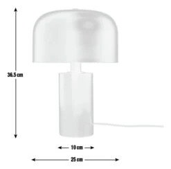 Habitat Marble Table Lamp - Black -Home Furnishings Store 9532995 R E001