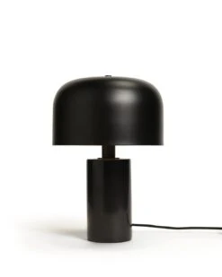 Habitat Marble Table Lamp - Black -Home Furnishings Store 9532995 R Z002C