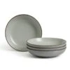 Habitat Speckle 4 Piece Stoneware Pasta Bowl - Grey 2 Habitat Speckle 4 Piece Stoneware Pasta Bowl - Grey -Home Furnishings Store 9533073 R Z001A