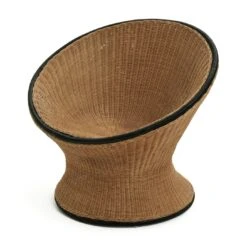 Habitat Koba Rattan Accent Chair - Natural -Home Furnishings Store 9533279 R Z002A