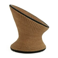 Habitat Koba Rattan Accent Chair - Natural -Home Furnishings Store 9533279 R Z004A