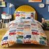 Habitat Kids Transport Multicolour Bedding Set - Single -Home Furnishings Store 9541429 R Z001A