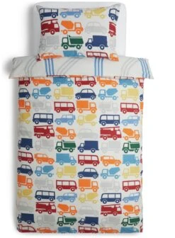 Habitat Kids Transport Multicolour Bedding Set - Single -Home Furnishings Store 9541429 R Z002A