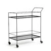 Habitat Monroe Drinks Trolley - Black -Home Furnishings Store 9547801 R Z001A