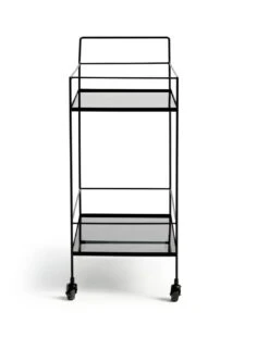 Habitat Monroe Drinks Trolley - Black -Home Furnishings Store 9547801 R Z003A