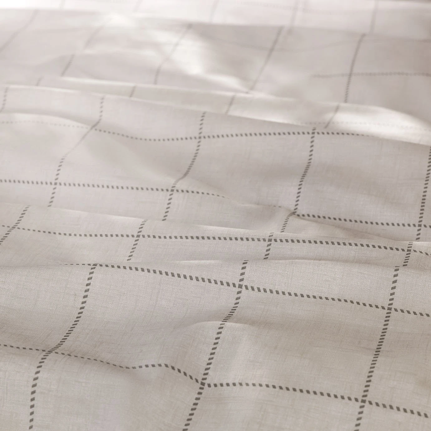 Habitat Country Grid White Bedding Set - Single 7 Habitat Country Grid White Bedding Set - Single - Image 5
