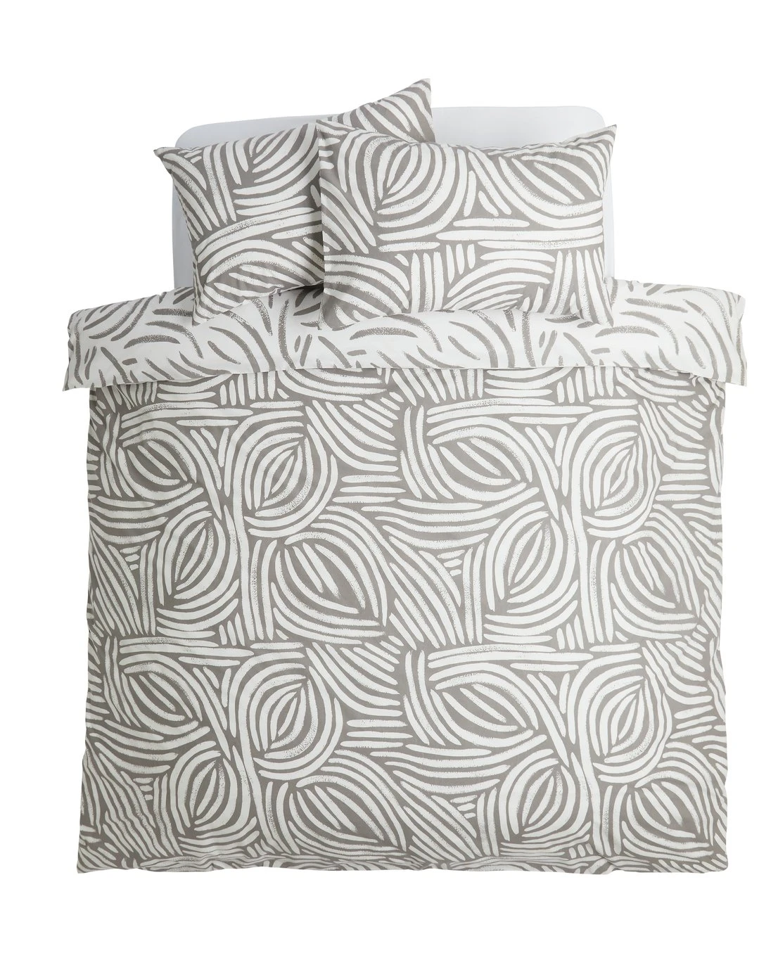Habitat Scandi Mark Making Grey Bedding Set - Single 5 Habitat Scandi Mark Making Grey Bedding Set - Single - Image 3