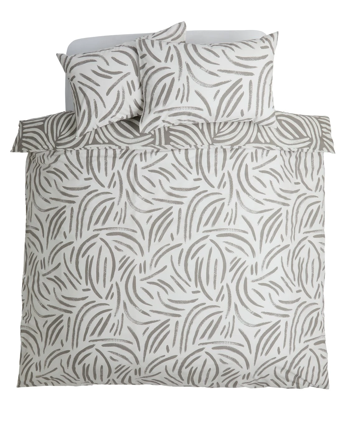 Habitat Scandi Mark Making Grey Bedding Set - Single 7 Habitat Scandi Mark Making Grey Bedding Set - Single - Image 5