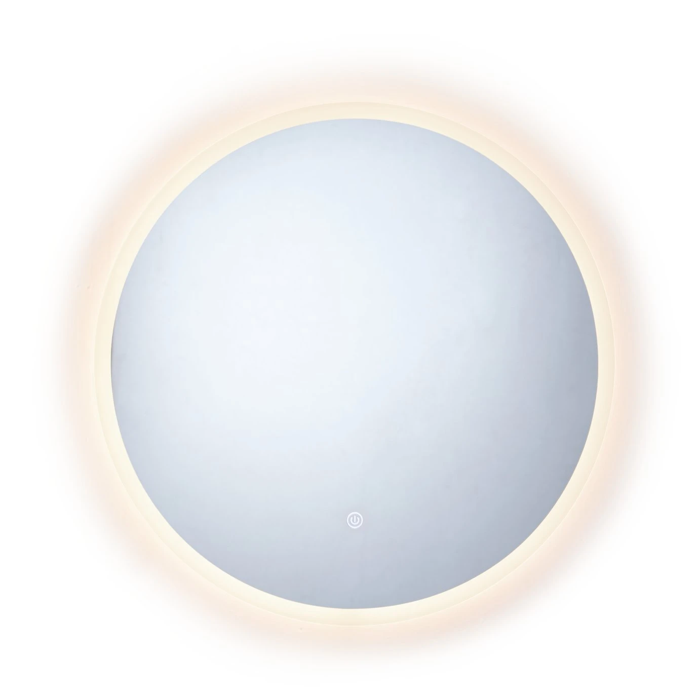 Habitat Circle Backlight LED Mirror - White 6 Habitat Circle Backlight LED Mirror - White - Image 4