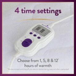 Slumberdown Perfectly Warm Luxury Electric Blanket - Single -Home Furnishings Store 9564516 R Z006A