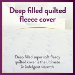 Slumberdown Perfectly Warm Luxury Electric Blanket - Single -Home Furnishings Store 9564516 R Z007A