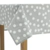Habitat Spot Wipe Clean Tablecloth - Grey And White -Home Furnishings Store 9566710 R Z001A