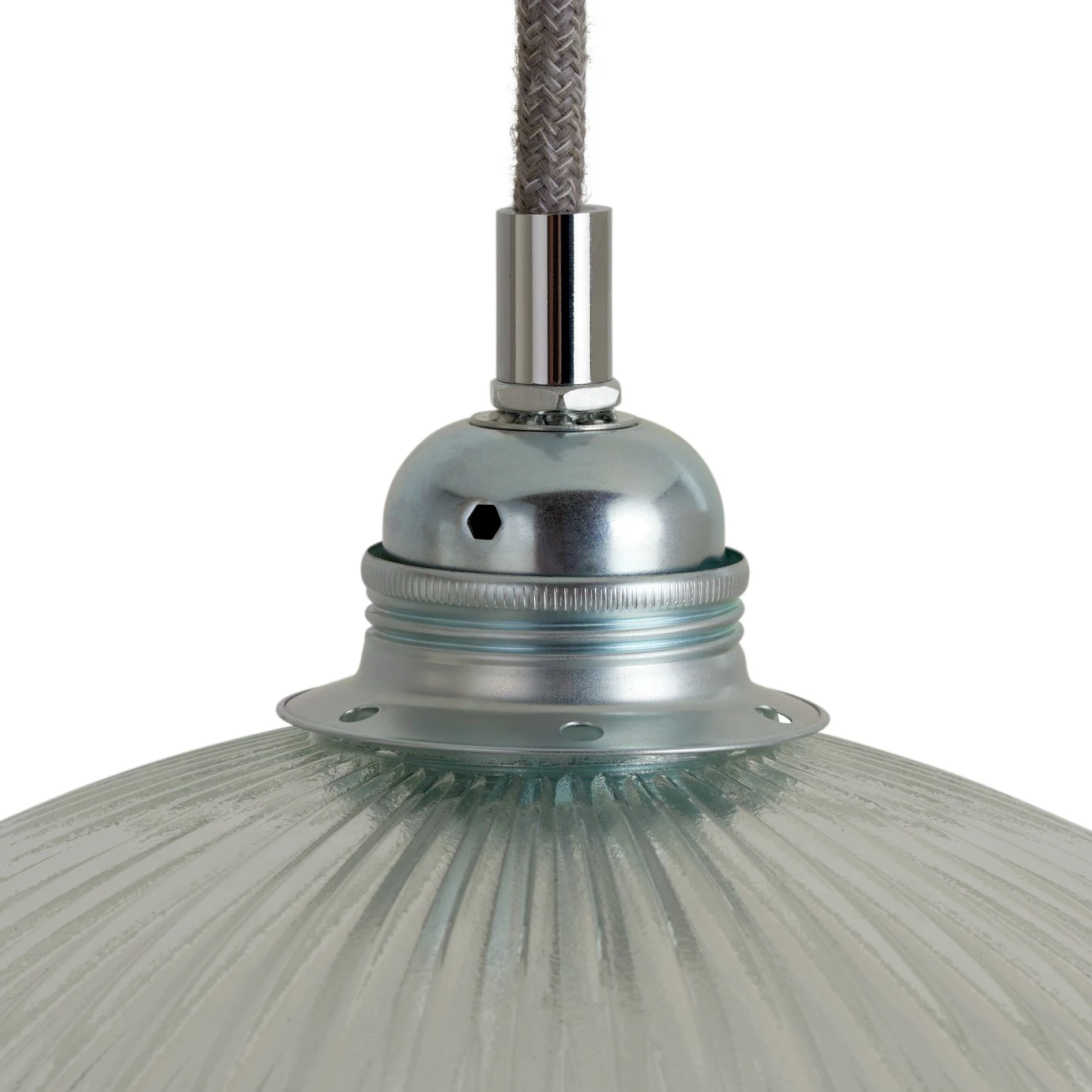 Habitat Eumee Pressed Glass Shade 6 Habitat Eumee Pressed Glass Shade - Image 4