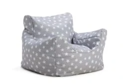 Habitat Kids Funzee Grey Stars Bean Bag -Home Furnishings Store 9571815 R Z003A