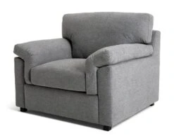 Habitat Florence Fabric Armchair - Grey 14 Habitat Florence Fabric Armchair - Grey -Home Furnishings Store 9574654 R Z002A