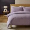 Habitat Reset Cotton Textured Print Lilac Bedding Set-Single -Home Furnishings Store 9575354 R Z001A