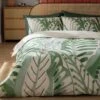 Habitat Cotton 180TC Maxi Leaf Green Bedding Set - Double -Home Furnishings Store 9576119 R Z001A