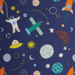 Habitat Kids Glow In The Dark Space Bedding Set - Toddler -Home Furnishings Store 9581001 R B001
