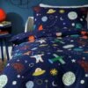 Habitat Kids Glow In The Dark Space Bedding Set - Toddler -Home Furnishings Store 9581001 R Z001A