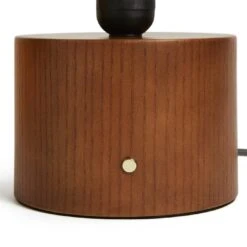 Habitat Corduroy Touch Table Lamp - Mustard & Walnut 8 Habitat Corduroy Touch Table Lamp - Mustard & Walnut -Home Furnishings Store 9582275 R Z003A
