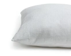 Habitat Waffle Patterned Cushion - White - 59x59cm -Home Furnishings Store 9582323 R Z003A