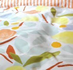 Habitat Panel Stripe Print Multicolour Bedding Set - Single 17 Habitat Panel Stripe Print Multicolour Bedding Set - Single -Home Furnishings Store 9584297 R Z002C
