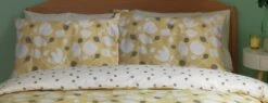 Habitat Scandi Floral Yellow & White Bedding Set - Single -Home Furnishings Store 9584455 R Z003A