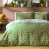 Habitat Sunburst Geo Green & Mustard Bedding Set - Single 2 Habitat Sunburst Geo Green & Mustard Bedding Set - Single -Home Furnishings Store 9588042 R Z001C