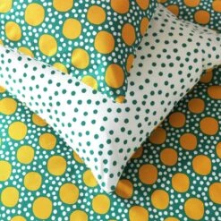 Habitat Sunburst Geo Green & Mustard Bedding Set - Single -Home Furnishings Store 9588042 R Z003A