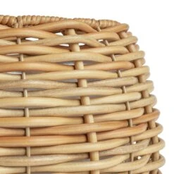 Habitat Round Rattan Planter - Natural 8 Habitat Round Rattan Planter - Natural -Home Furnishings Store 9591840 R Z004A