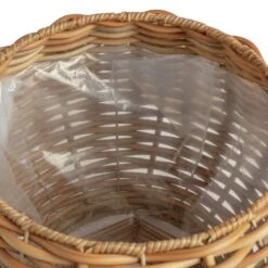 Habitat Round Rattan Planter - Natural 9 Habitat Round Rattan Planter - Natural -Home Furnishings Store 9591840 R Z005A