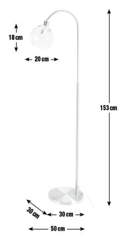 Habitat Coleman Floor Lamp - Copper -Home Furnishings Store 9594531 R E001